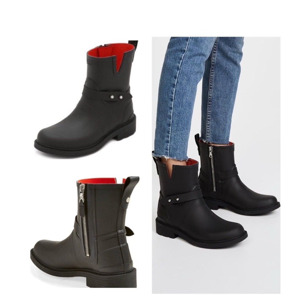Rag & Bone Moto Rain Boot Size 8,New